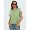 image:imageAUTOMET Womens Oversized Short Sleeve T Shirts Summer TopsLight Green