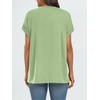 image:imageAUTOMET Womens Oversized Short Sleeve T Shirts Summer TopsLight Green