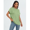 image:imageAUTOMET Womens Oversized Short Sleeve T Shirts Summer TopsLight Green