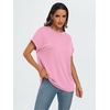 image:imageAUTOMET Womens Oversized Short Sleeve T Shirts Summer TopsPink