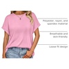 image:imageAUTOMET Womens Oversized Short Sleeve T Shirts Summer TopsPink