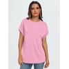 image:imageAUTOMET Womens Oversized Short Sleeve T Shirts Summer TopsPink