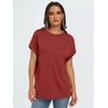 image:imageAUTOMET Womens Oversized Short Sleeve T Shirts Summer TopsRed
