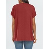 image:imageAUTOMET Womens Oversized Short Sleeve T Shirts Summer TopsRed