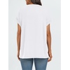 image:imageAUTOMET Womens Oversized Short Sleeve T Shirts Summer TopsWhite