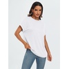 image:imageAUTOMET Womens Oversized Short Sleeve T Shirts Summer TopsWhite