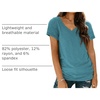 image:imageAUTOMET Womens Short Sleeve TShirts V Neck Summer Tops Basic Tees 2026Darkblue