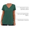 image:imageAUTOMET Womens Short Sleeve TShirts V Neck Summer Tops Basic Tees 2026Darkgreen