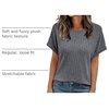 image:imageAUTOMET Womens Short Sleeve Tops Fall Shirts 2026 Lightweight SweaterGrey