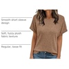 image:imageAUTOMET Womens Short Sleeve Tops Fall Shirts 2026 Lightweight SweaterKhaki
