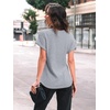 image:imageAUTOMET Womens Short Sleeve Tops Fall Shirts 2026 Lightweight SweaterLightgrey