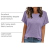 image:imageAUTOMET Womens Short Sleeve Tops Fall Shirts 2026 Lightweight SweaterPurple