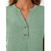 image:imageAUTOMET Womens Short Sleeve Tops Henley Dressy Casual Cute Summer Tops 2026Light Green