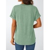 image:imageAUTOMET Womens Short Sleeve Tops Henley Dressy Casual Cute Summer Tops 2026Light Green