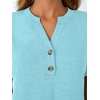 image:imageAUTOMET Womens Short Sleeve Tops Henley Dressy Casual Cute Summer Tops 2026Sky