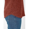 image:imageAUTOMET Womens Short Sleeve V Neck Cute Tops 2026 Fall Fashion SweatersBrown