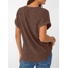image:imageAUTOMET Womens Short Sleeve V Neck Cute Tops 2026 Fall Fashion SweatersChocolate Brown