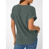 image:imageAUTOMET Womens Short Sleeve V Neck Cute Tops 2026 Fall Fashion SweatersGreen