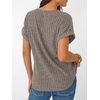 image:imageAUTOMET Womens Short Sleeve V Neck Cute Tops 2026 Fall Fashion SweatersGrey