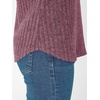 image:imageAUTOMET Womens Short Sleeve V Neck Cute Tops 2026 Fall Fashion SweatersPurple Red