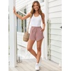 image:imageAUTOMET Womens Sweat Shorts with Pockets Casual Summer Comfy Lounge ShortsDarkpink