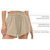 image:imageAUTOMET Womens Sweat Shorts with Pockets Casual Summer Comfy Lounge ShortsKhaki