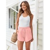 image:imageAUTOMET Womens Sweat Shorts with Pockets Casual Summer Comfy Lounge ShortsPink
