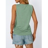 image:imageAUTOMET Womens Tank Tops Square Neck Sleeveless Summer TopsGreen