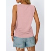 image:imageAUTOMET Womens Tank Tops Square Neck Sleeveless Summer TopsPink