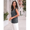 image:imageAUTOMET Womens Tops Casual Dressy Lace Summer Tee 2026 Cap Sleeve T ShirtsBlackgrey