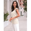 image:imageAUTOMET Womens Tops Casual Dressy Lace Summer Tee 2026 Cap Sleeve T ShirtsCream