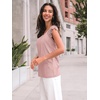 image:imageAUTOMET Womens Tops Casual Dressy Lace Summer Tee 2026 Cap Sleeve T ShirtsPink