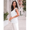 image:imageAUTOMET Womens Tops Casual Dressy Lace Summer Tee 2026 Cap Sleeve T ShirtsWhite