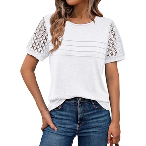 image:imageAUTOMET Short Sleeve Tops for Women Summer Dressy Casual Shirts 2026 BlouseWhite