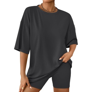 image:imageAUTOMET Women 2 Piece Sets Summer Outfits 2026 Two Piece Matching ClothingBlack Grey