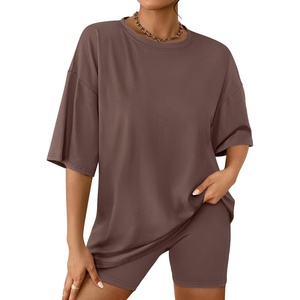 image:imageAUTOMET Women 2 Piece Sets Summer Outfits 2026 Two Piece Matching ClothingBrown