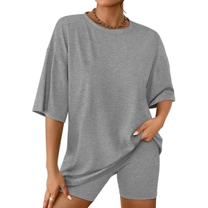 image:imageAUTOMET Women 2 Piece Sets Summer Outfits 2026 Two Piece Matching ClothingDark Grey