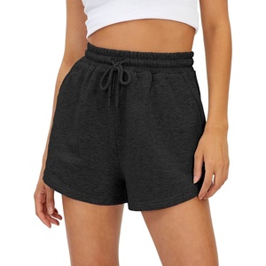 image:imageAUTOMET Womens Sweat Shorts with Pockets Casual Summer Comfy Lounge ShortsBlackgrey