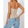 image:imageAUTOMET Going Out Tube Tops for Women 2026 Trendy Summer Off Shoulder Backless Cute Work Shirts Vacation Top Y2k OutfitsApricot