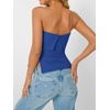 image:imageAUTOMET Going Out Tube Tops for Women 2026 Trendy Summer Off Shoulder Backless Cute Work Shirts Vacation Top Y2k OutfitsBlue
