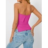 image:imageAUTOMET Going Out Tube Tops for Women 2026 Trendy Summer Off Shoulder Backless Cute Work Shirts Vacation Top Y2k OutfitsHot Pink