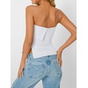 image:imageAUTOMET Going Out Tube Tops for Women 2026 Trendy Summer Off Shoulder Backless Cute Work Shirts Vacation Top Y2k OutfitsWhite