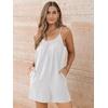 image:imageAUTOMET Rompers For Women Vacation Beach Summer Shorts Jumpsuits Overalls 2026 Trendy Dress Fashion Spring Break OutfitsWhite