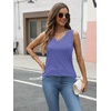 image:imageAUTOMET Tank Top Women Summer 2026 V Neck Sleeveless Tee Cute ShirtsBlue Purple