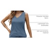 image:imageAUTOMET Tank Top Women Summer 2026 V Neck Sleeveless Tee Cute ShirtsLight Blue