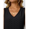 image:imageAUTOMET Women Summer Tank Top Eyelet Embroidery 2026 Spring Vacation Sleeveless V Neck Loose Fit Shirt Fashion Casual ClothesBlack