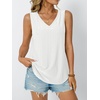 image:imageAUTOMET Women Summer Tank Top Eyelet Embroidery 2026 Spring Vacation Sleeveless V Neck Loose Fit Shirt Fashion Casual ClothesWhite