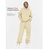 image:imageAUTOMET Womens 2 Piece Lounge Sweat Sets Fall Fashion Matching SweatsuitsApricot Dots