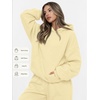 image:imageAUTOMET Womens 2 Piece Lounge Sweat Sets Fall Fashion Matching SweatsuitsButteryellow