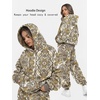 image:imageAUTOMET Womens 2 Piece Lounge Sweat Sets Fall Fashion Matching SweatsuitsCamobrown